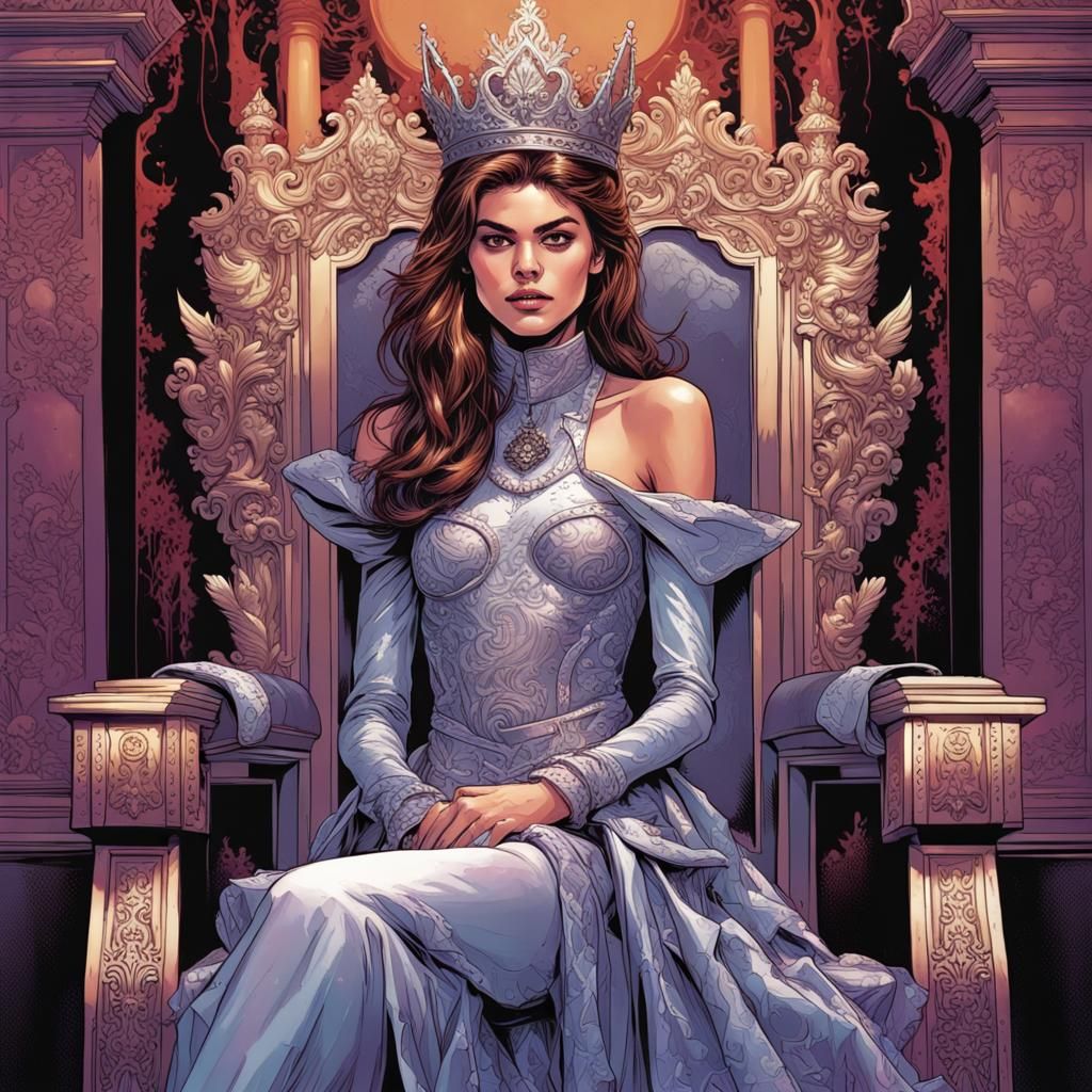 Empress of Los Angeles: Comic Book Art