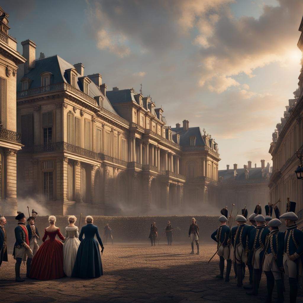 King Louis and Marie Antoinette: French Revolution