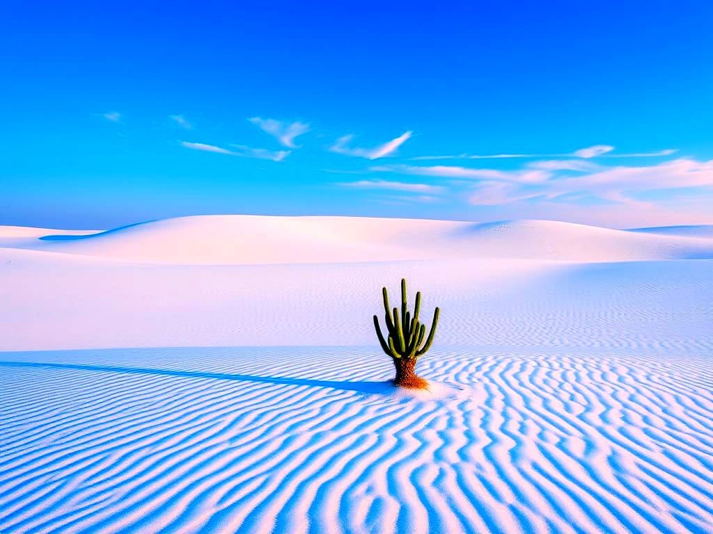 Dunes at Dawn in White Sands National Park
