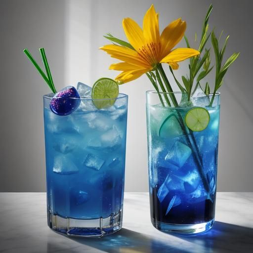 Sunlit Cocktail in Renaissance Style