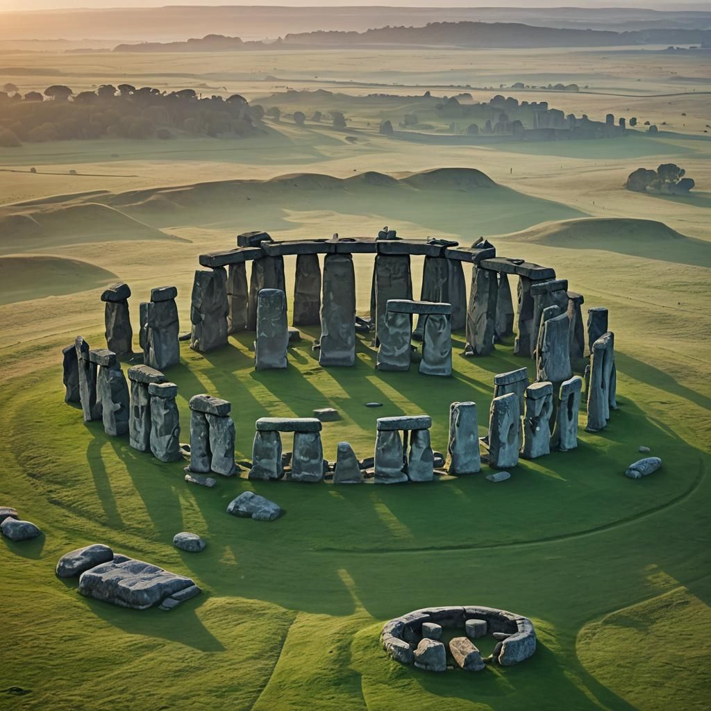 Stonehenge Sunrise: Ancient Wonder Awakens