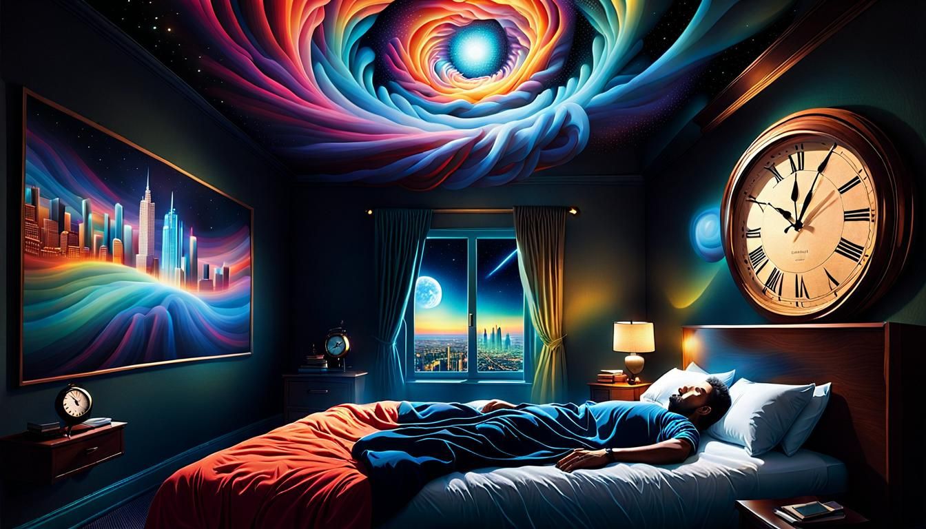 Surreal Dreamscape: A Journey Through Time