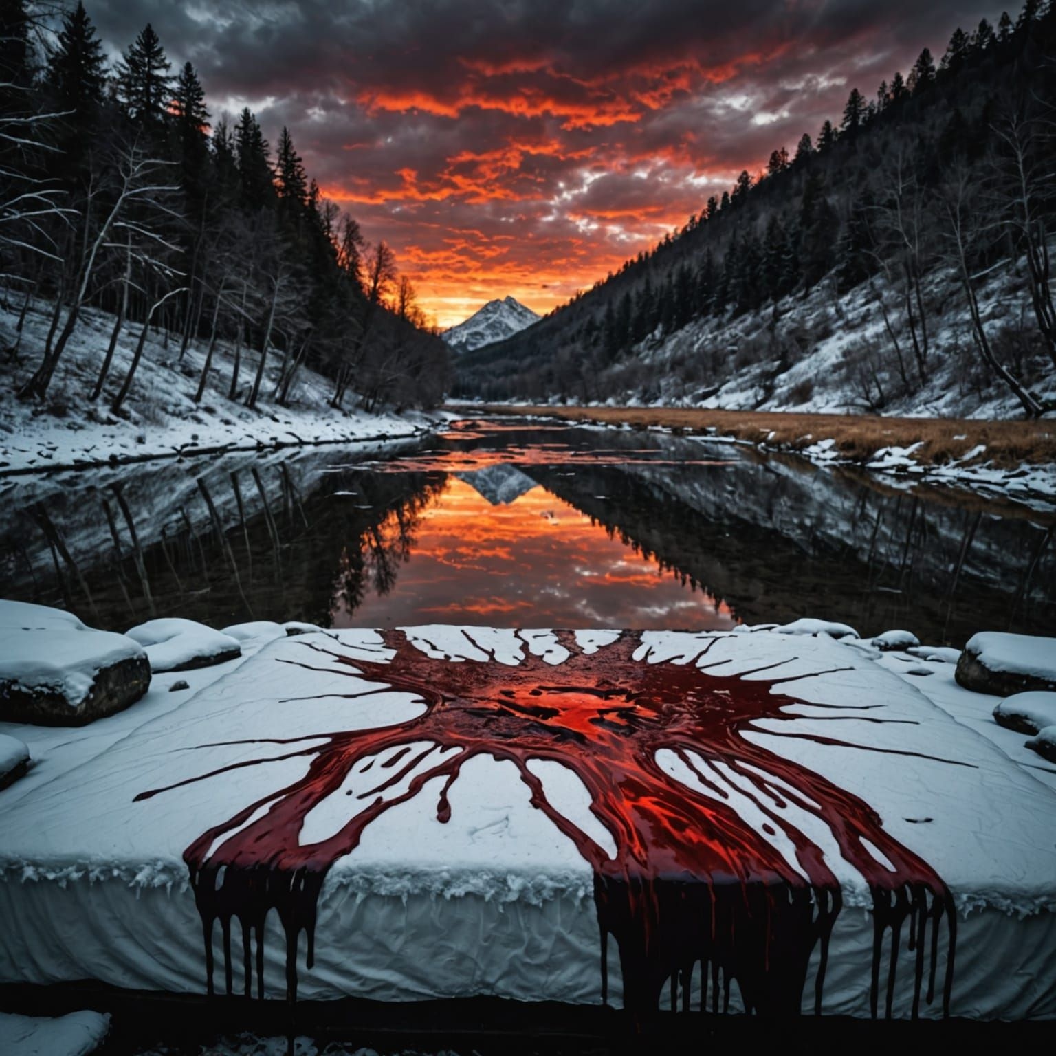 Song Lyrics Prompt: Blood River by Abbe May 5