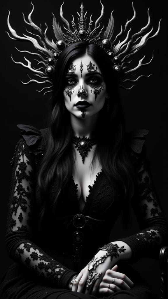 Gothic Grand Turpitude in Black and Red