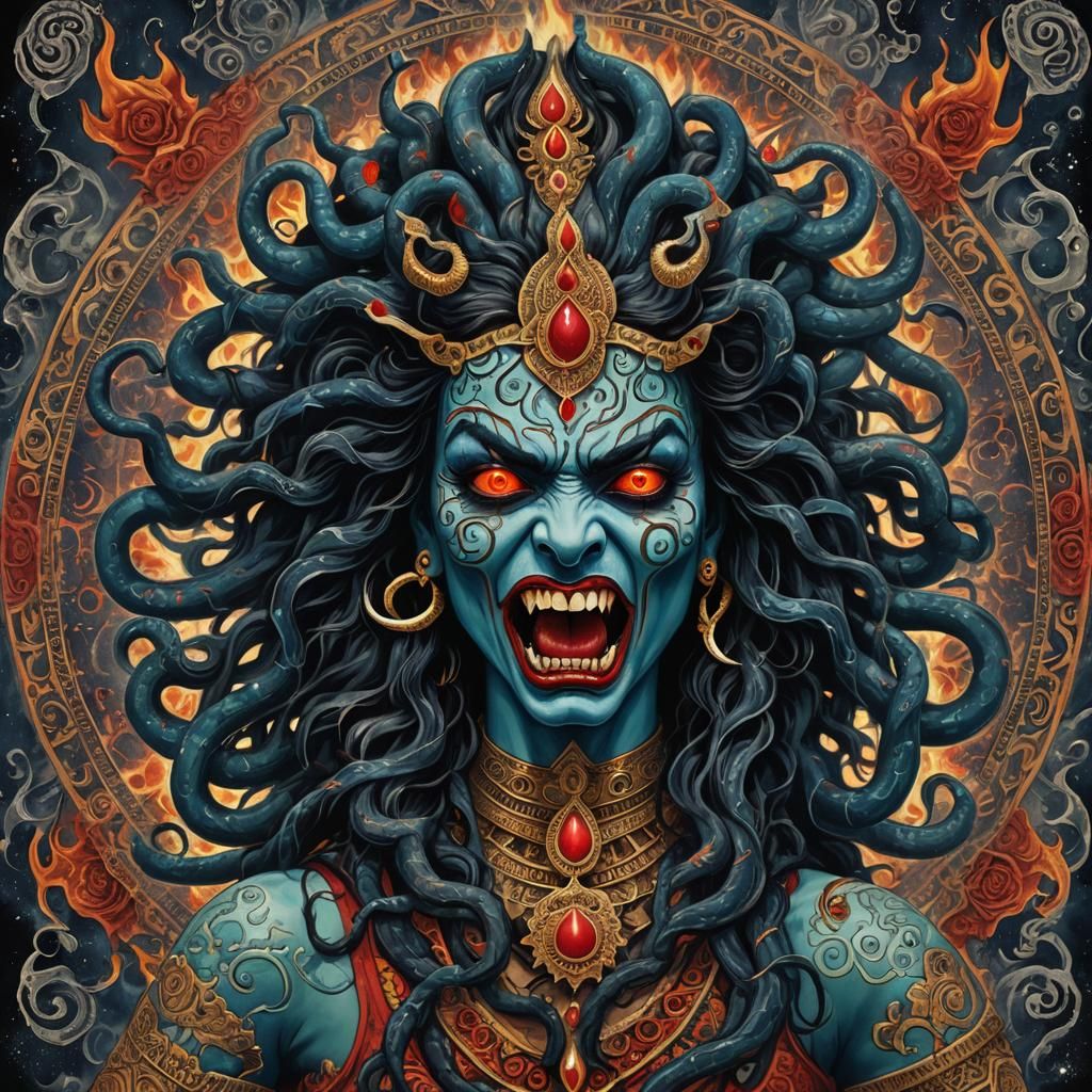 Fearsome Kali: Hindu Goddess of Destruction