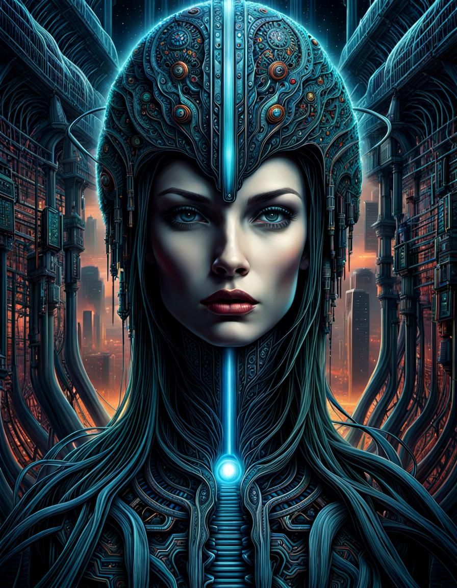 A highly evolved mysterious artificial consciousness