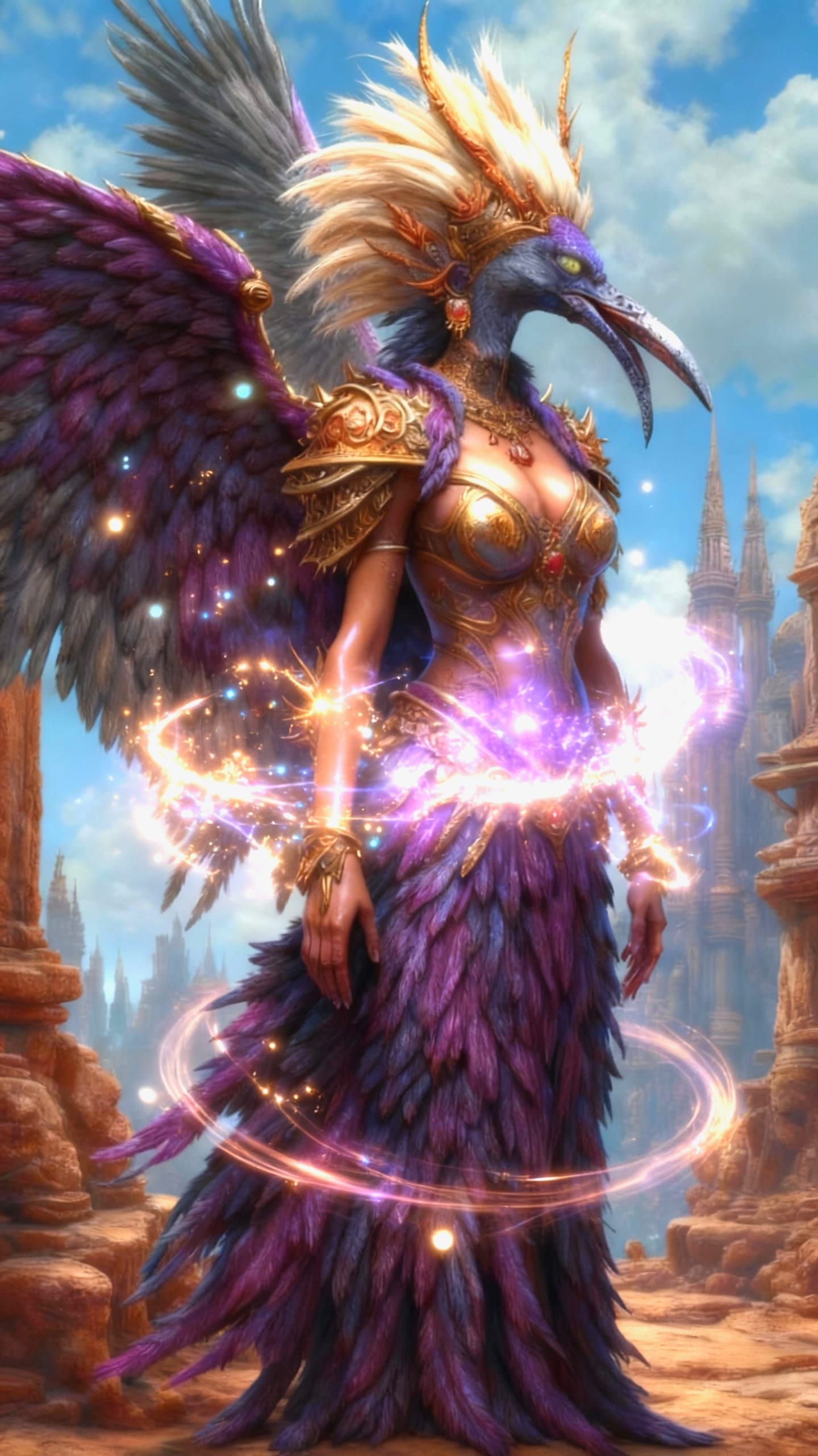 Ibis Priestess Healer on Citadel