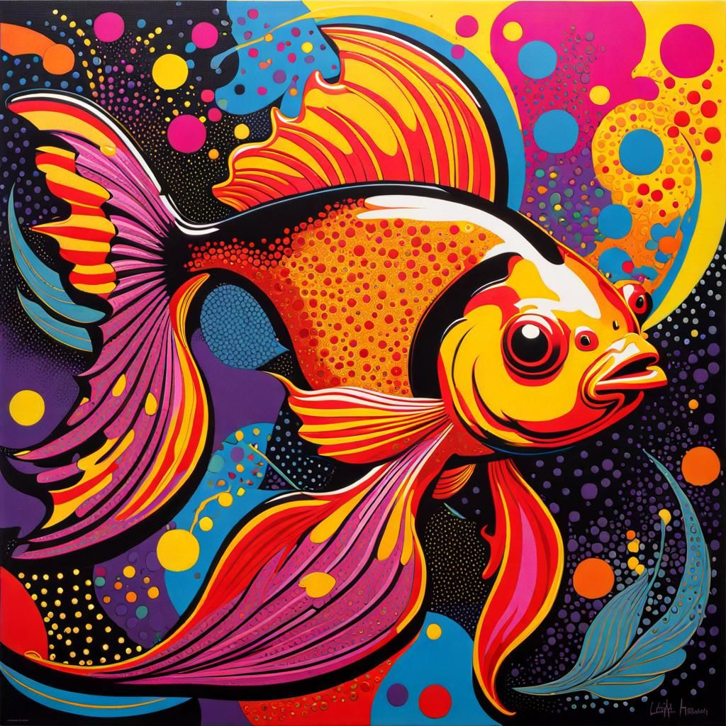 Pop Art Goldfish