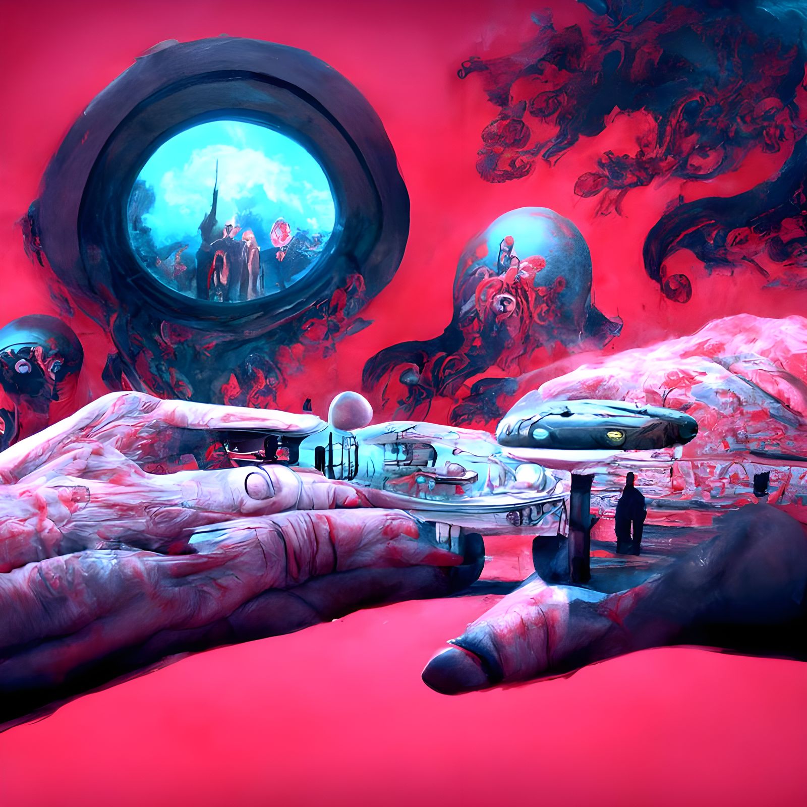 Star Trek Enterprise on Acid: Psychedelic Space Journey