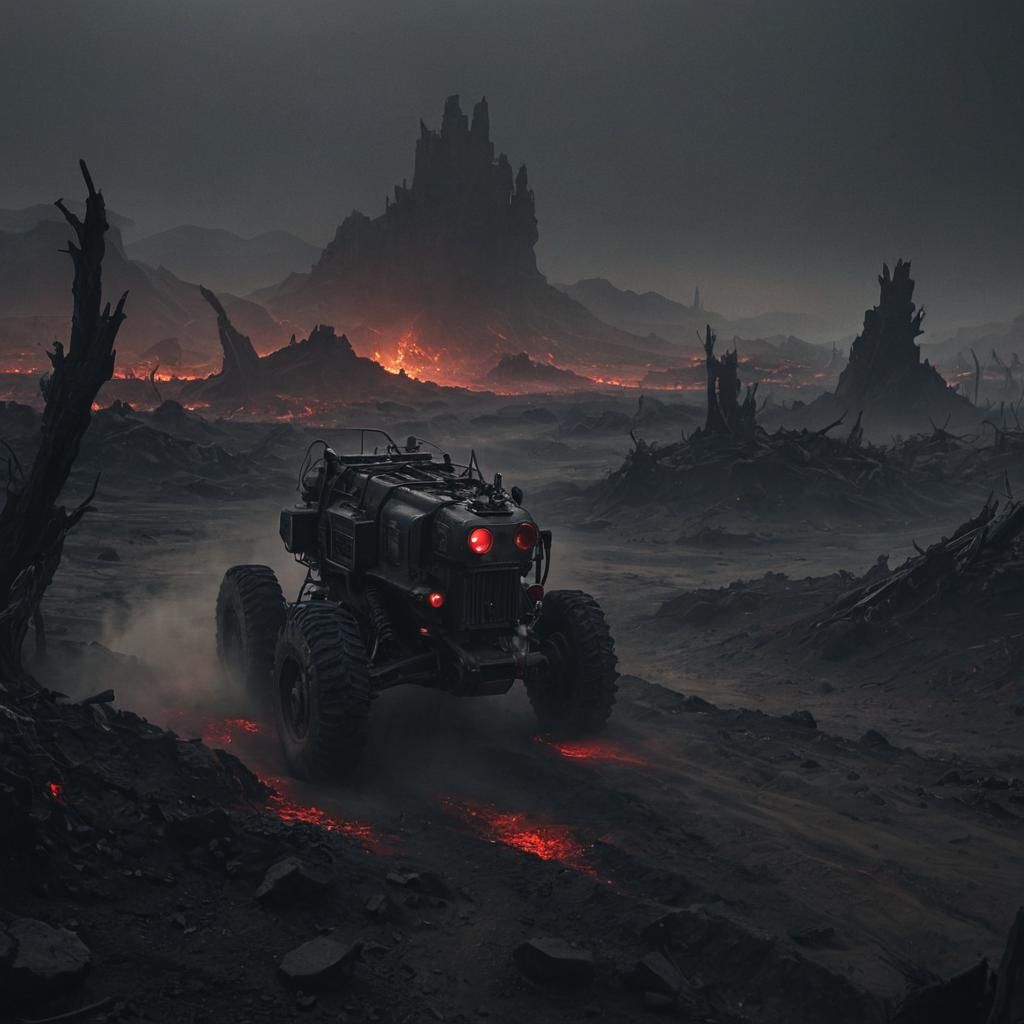 Cameraman Rises in Dark Fantasy Wasteland