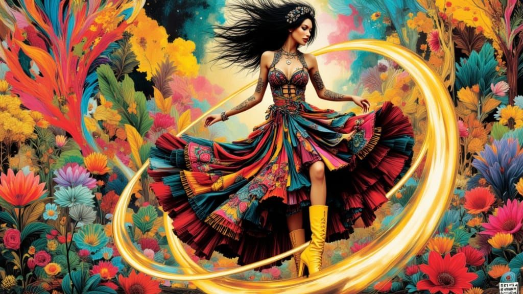 Orbiting With Hypnotic Precision