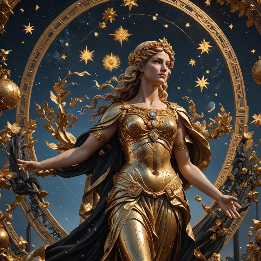 Aphrodite in Paris: Hyperrealistic Olympian Goddess