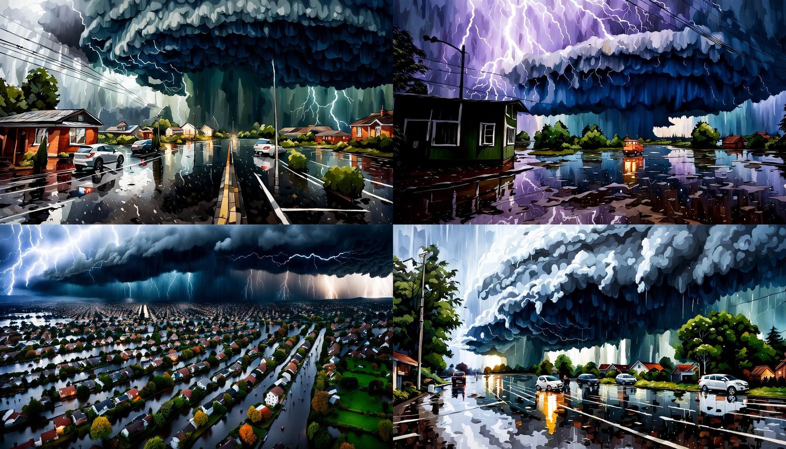 Dramatic Century Storm Raining Down