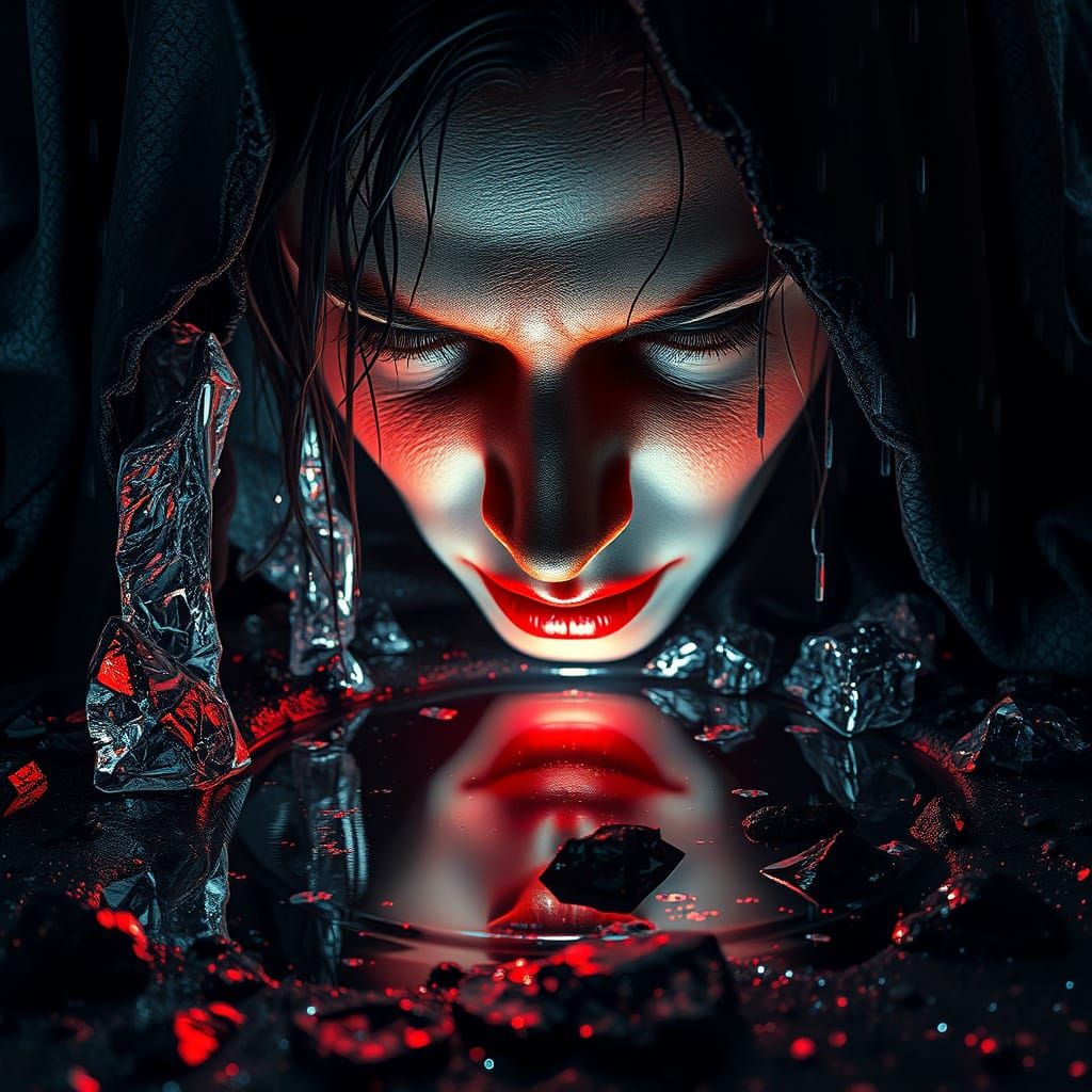 Vampire's Passion in Cosmic Gasoline Puddle