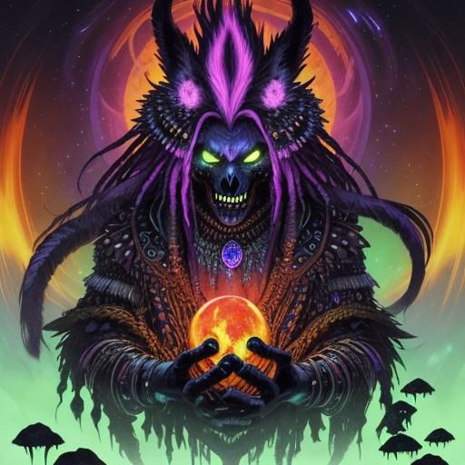 Nomadic Neanderthal Necromancer's Nectar, Neo-Impressionist ...