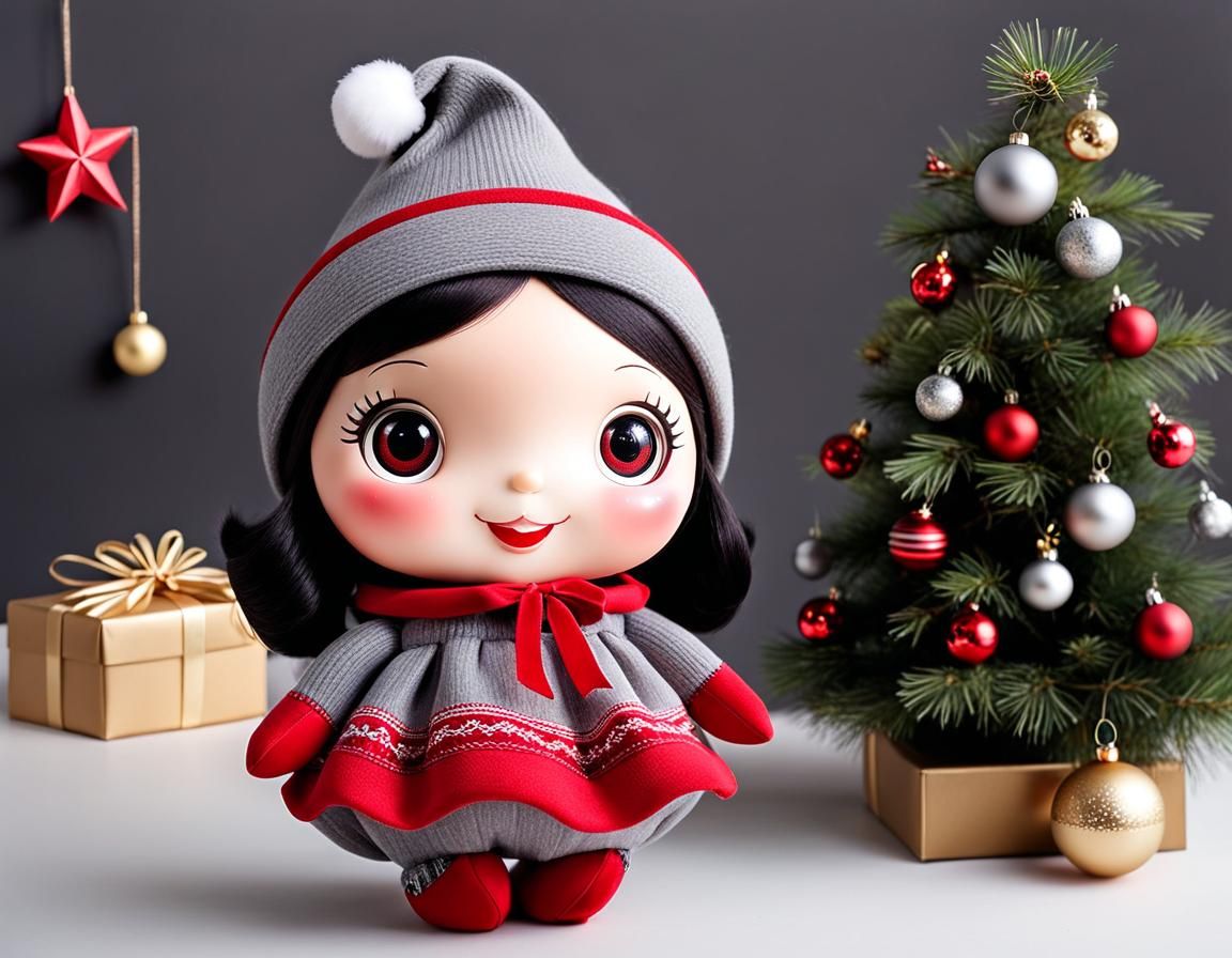 Christmas doll 🎄🤍