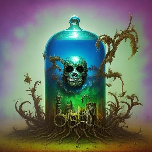 Glitter Gore Tiki in Hawaii