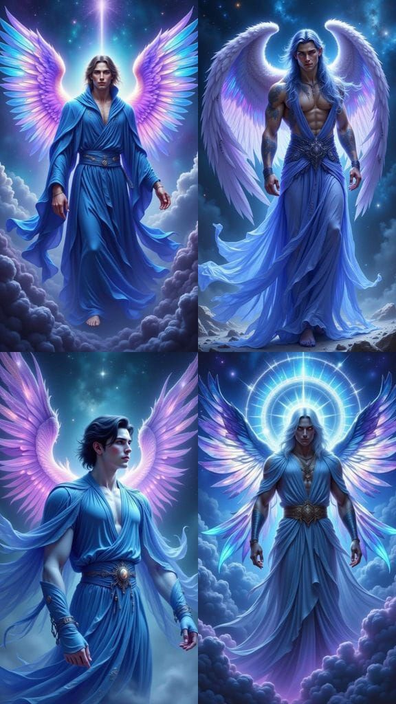 Raziel, Angel of Mysteries, in Cosmic Splendor