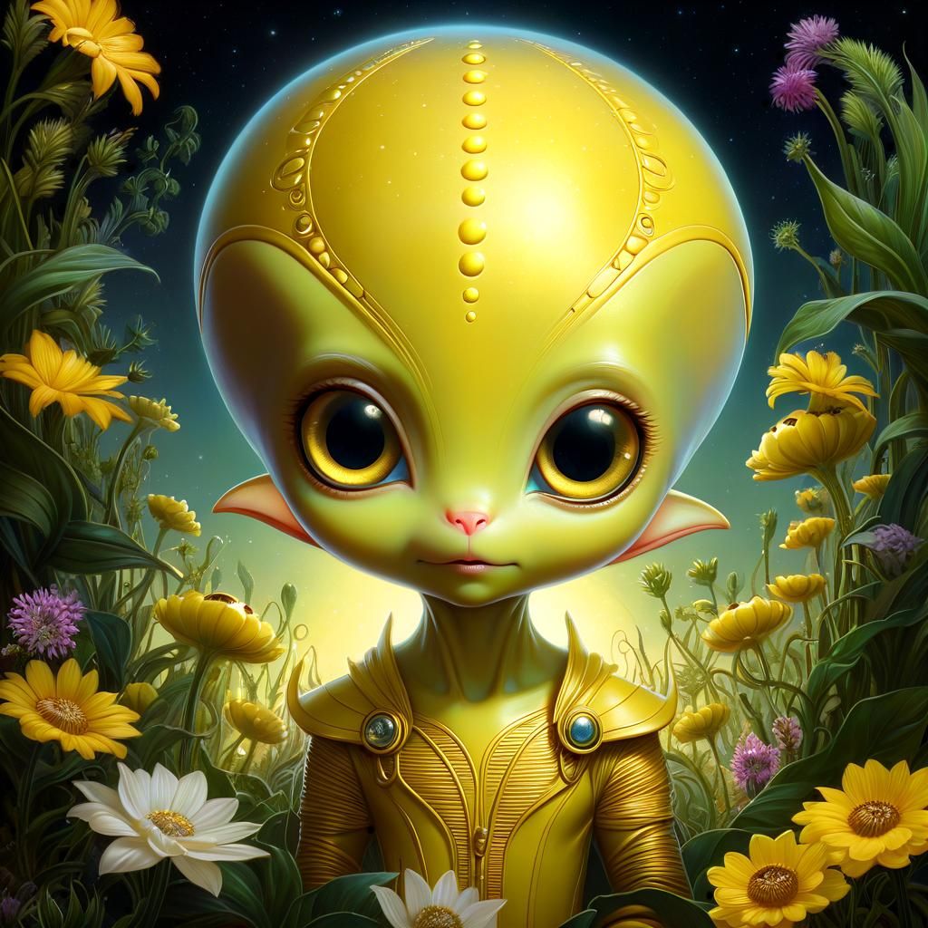 Little Yellow Alien