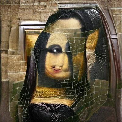 Gothic Mona Lisa Interpretation