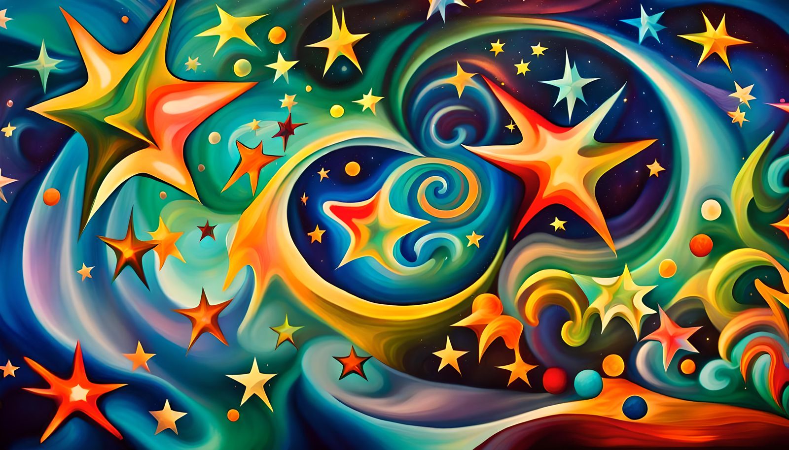 Iridescent Star Cluster in Electromagnetic Jelly Plasma