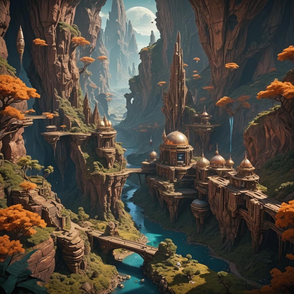 Exciting Sci-Fi Adventure on Alien Planet