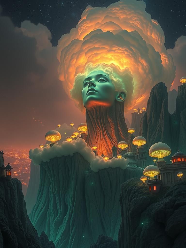 Bionoctiluminescent Kerfluffles in Distorted Town