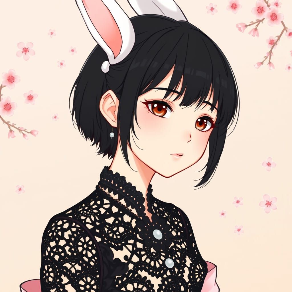 UwU Moon Rabbit (Gothic)