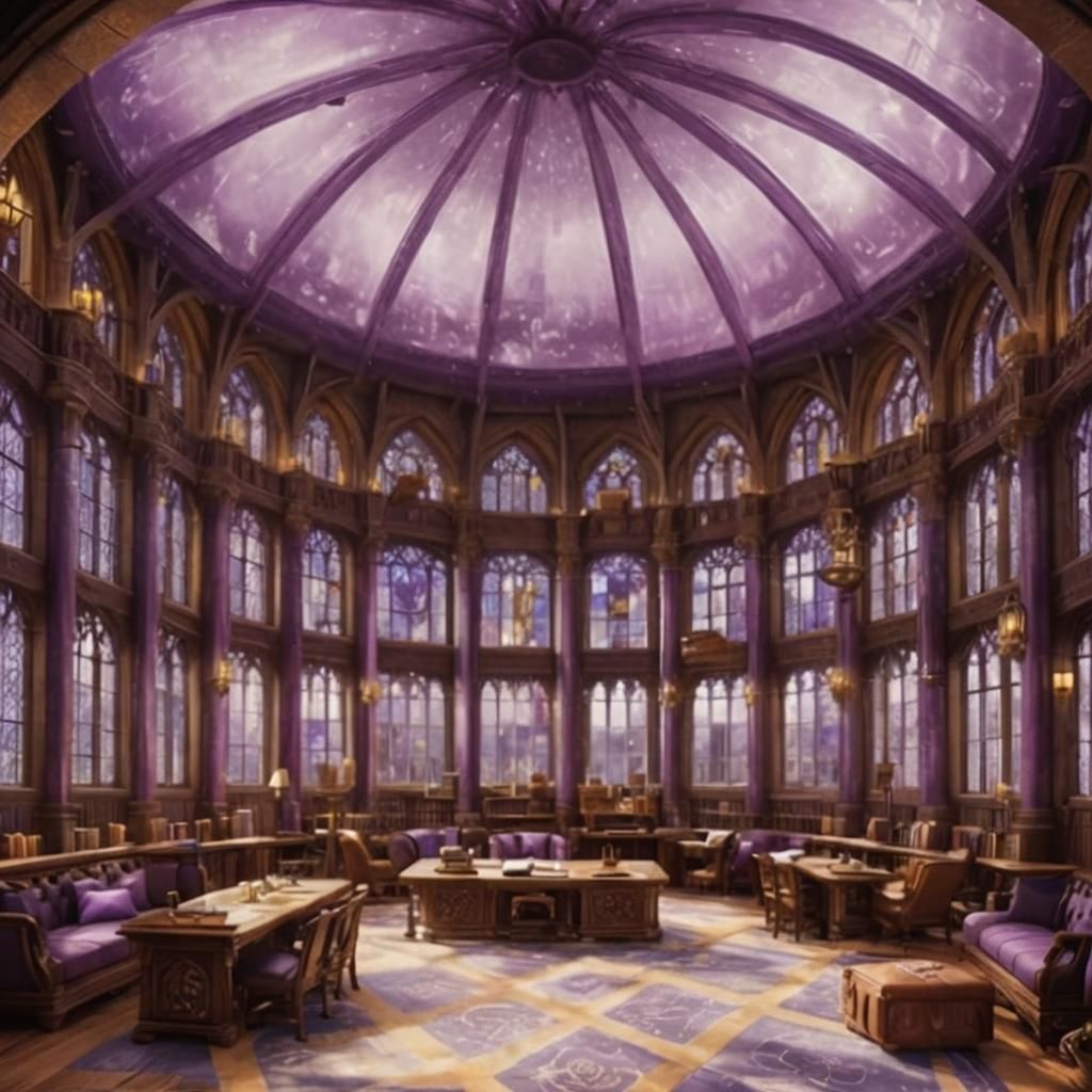 Tech Theme Hogwarts Common Room in Unreal Engine 5