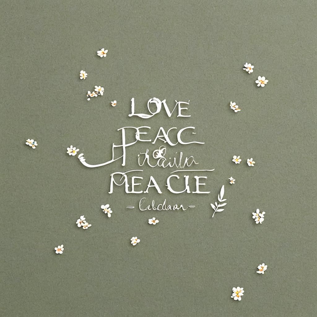 AI Realization of Love, Peace and Calm