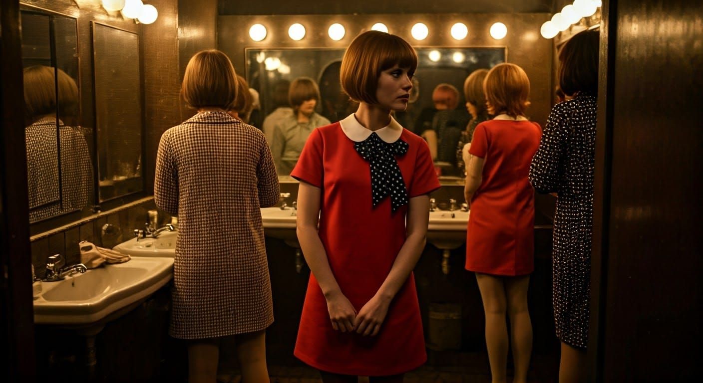 1960s British Nightclub Scene in Antonioni Style