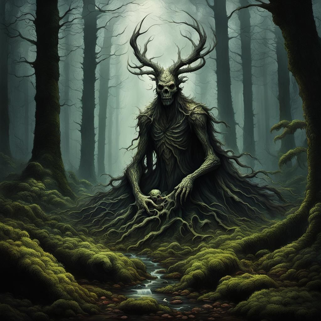 Sinister Distorted Landscape of Decay and Desolation