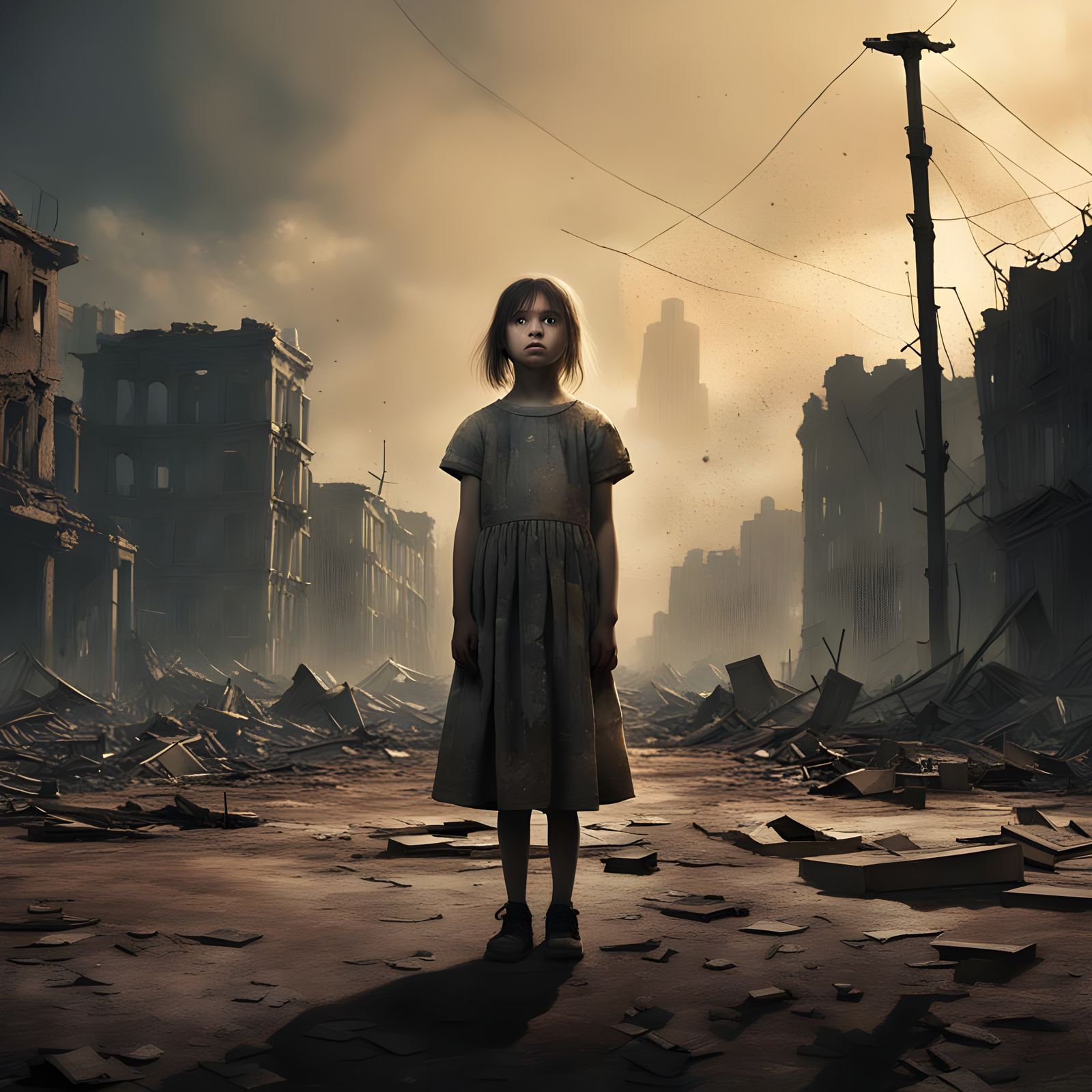 Suffer the Children AI Image