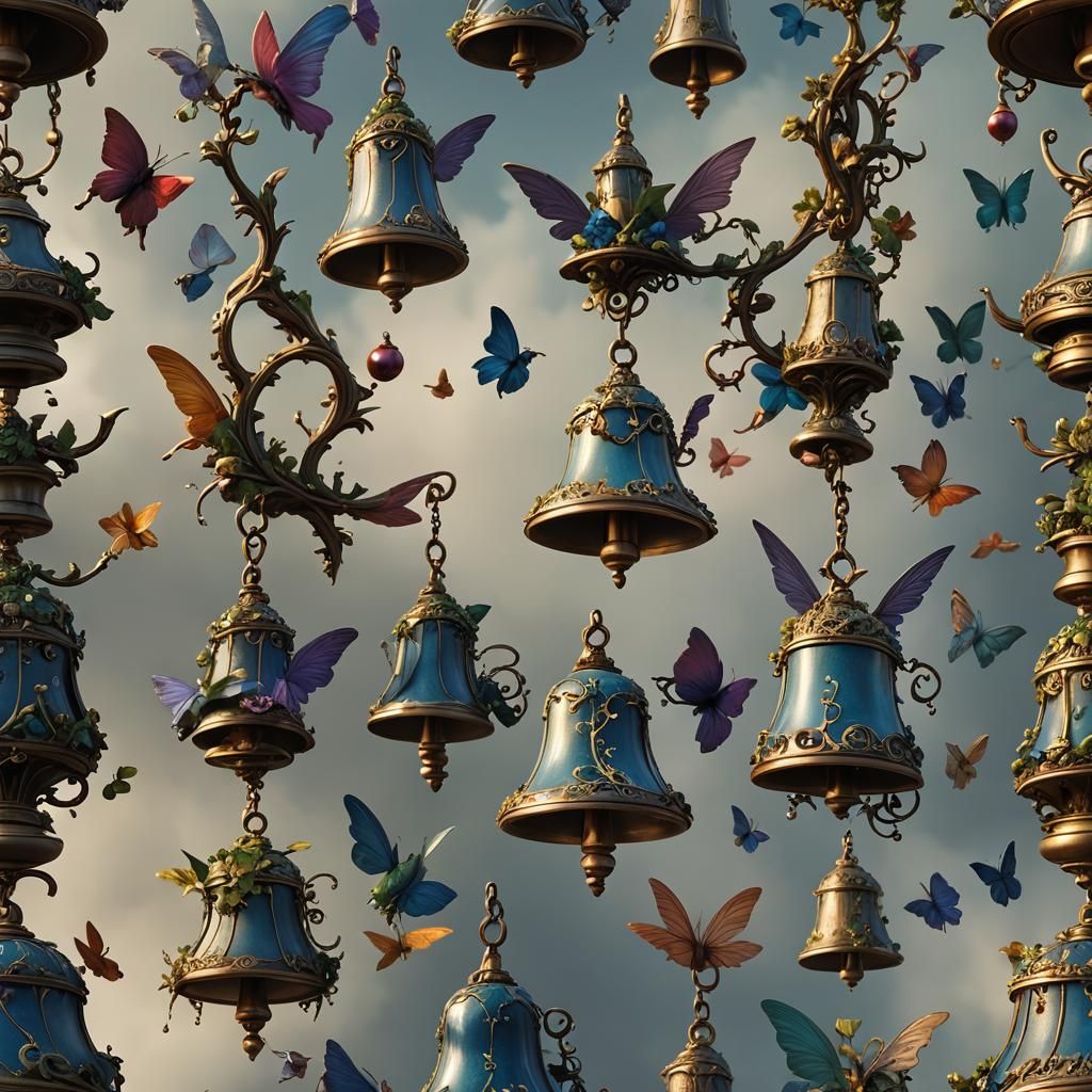 Fantastical Fairy Bell in Detailed Matte Painting