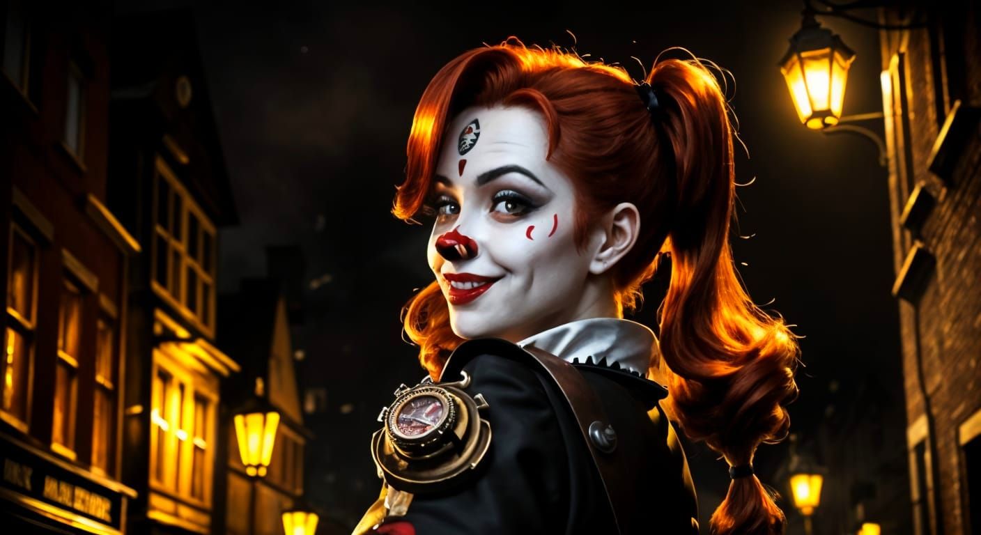 The Many Faces Of Pencewise, The Steampunk Clown : 47