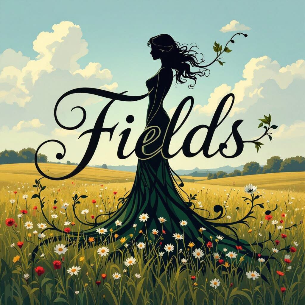 Continuous Line Drawing: Body to Fields