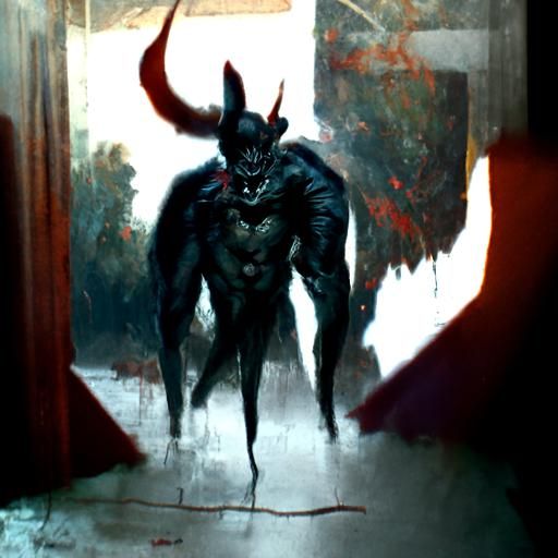 Sinister Devil Art by Greg Rutkowski
