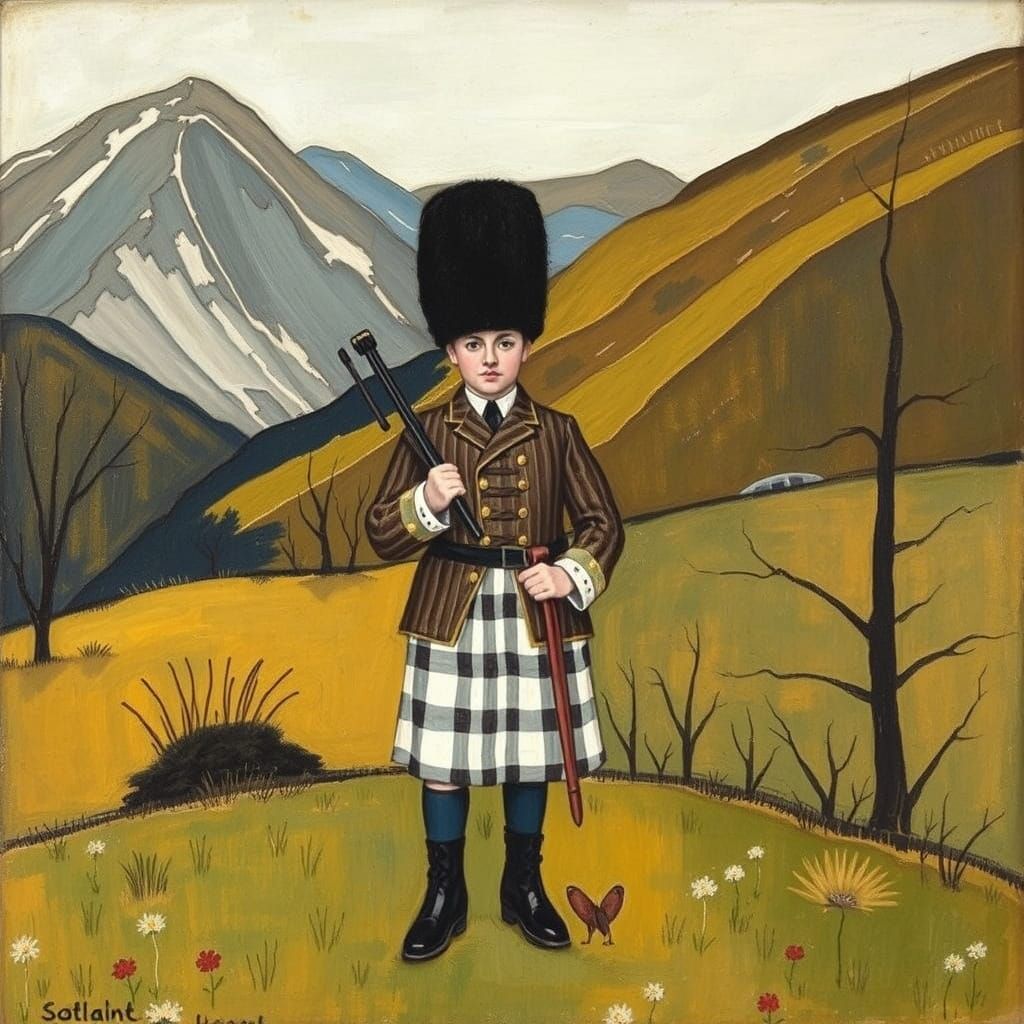 Beefeater in Highlands: Quirky Margaret MacDonald Mackintosh...