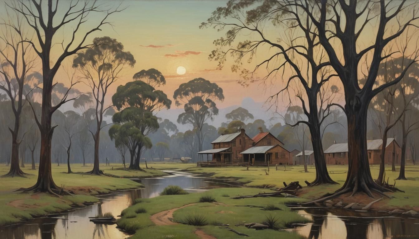 Zvenigora: Harlem Renaissance Meets Australian Tonalism