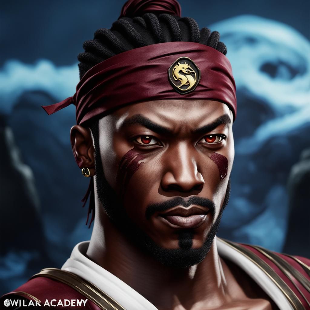 Kai from Mortal Kombat in Wu Shi Academy