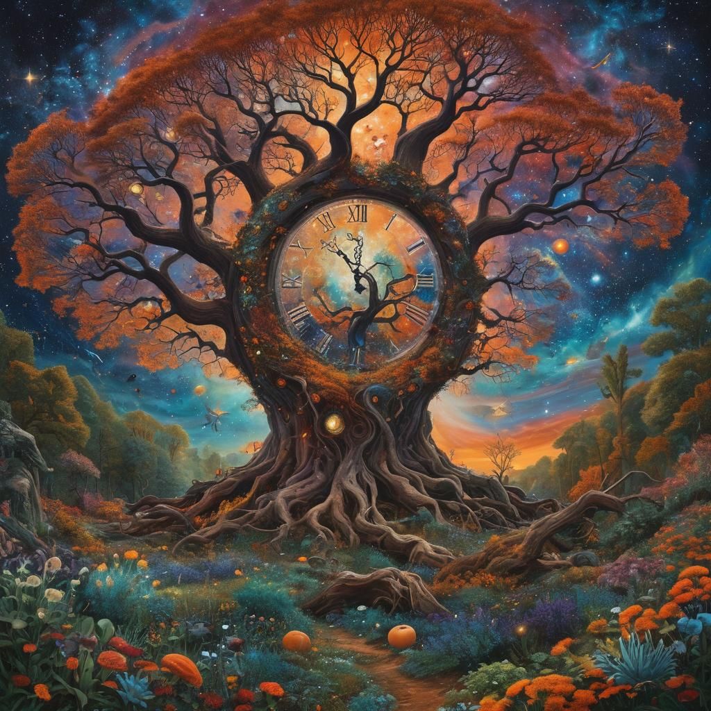 Cosmic Garden: Trusting the Timing in a Surreal Landscape