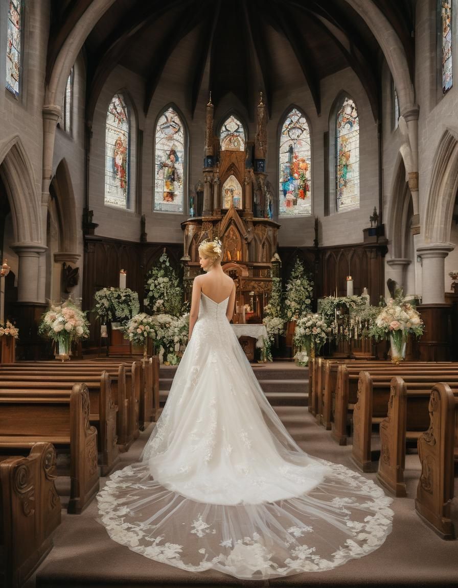 Tinkerbell's Fairytale Wedding Portrait