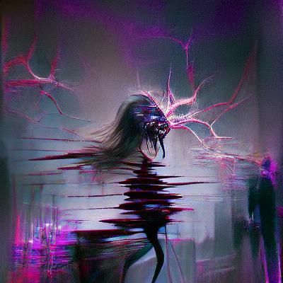 Sinister Epilepsy Artwork in Baroque Style