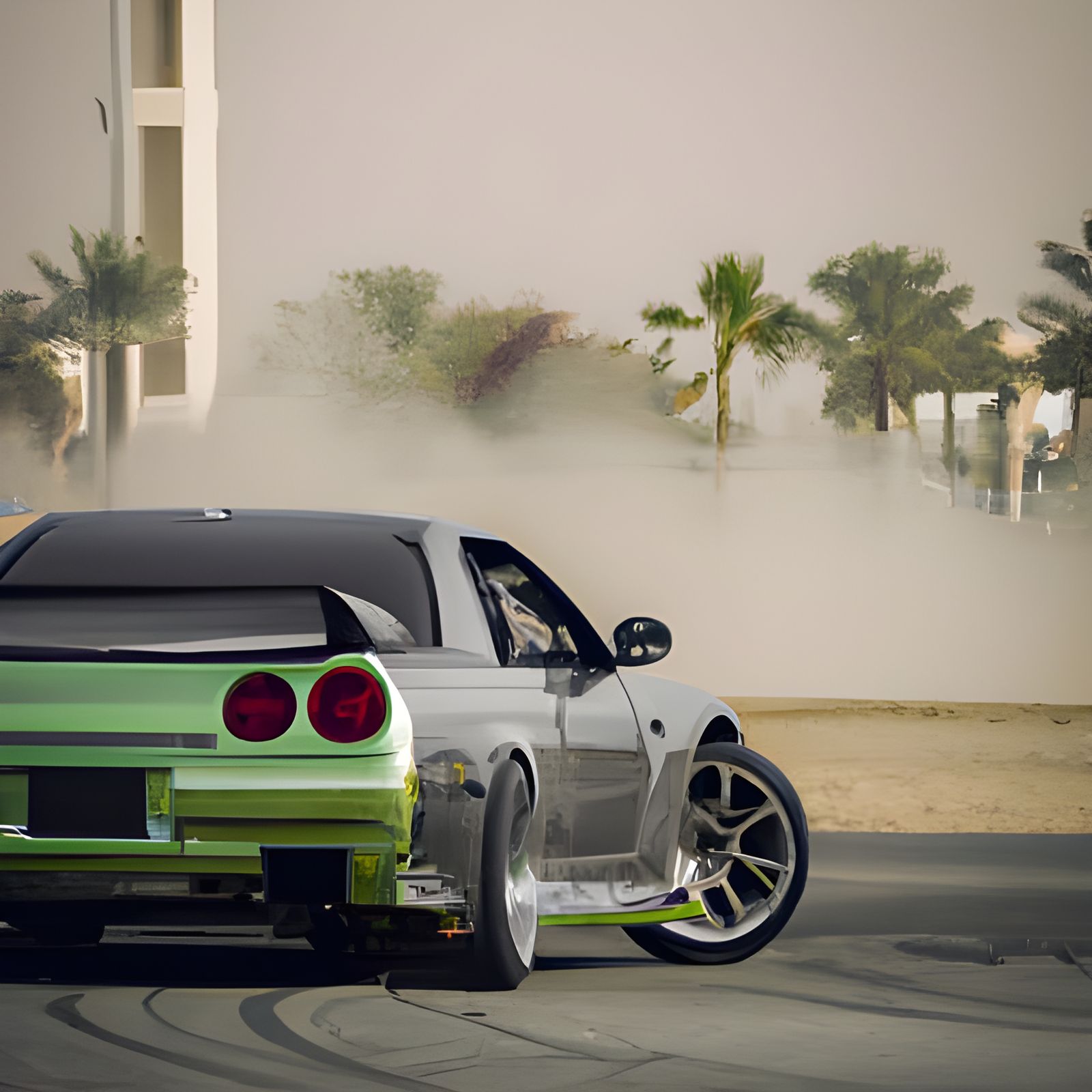 Nissan Skyline Drifting