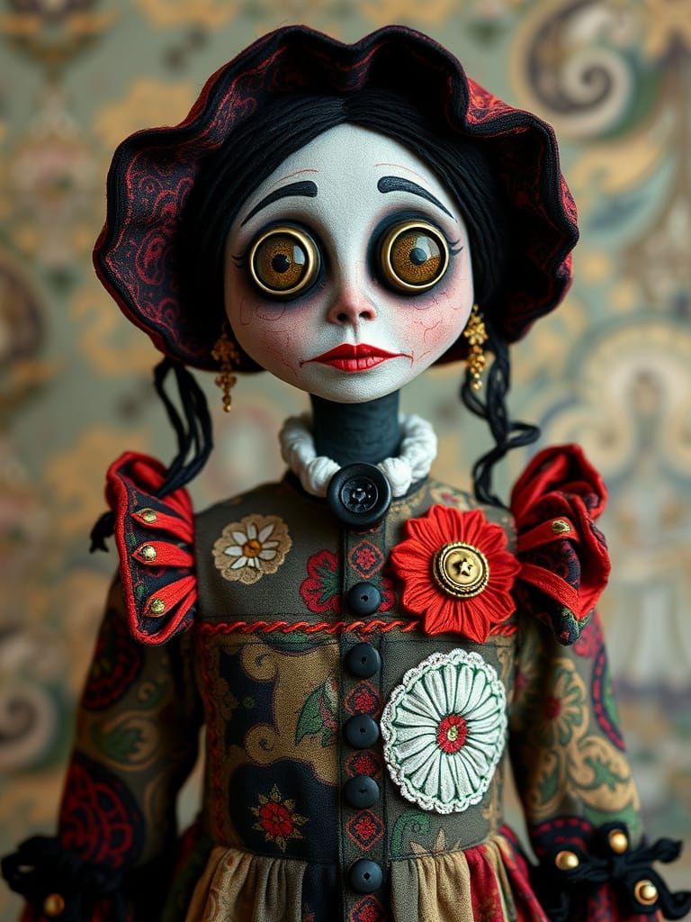 Beldam Doll in Dark Fantasy Style
