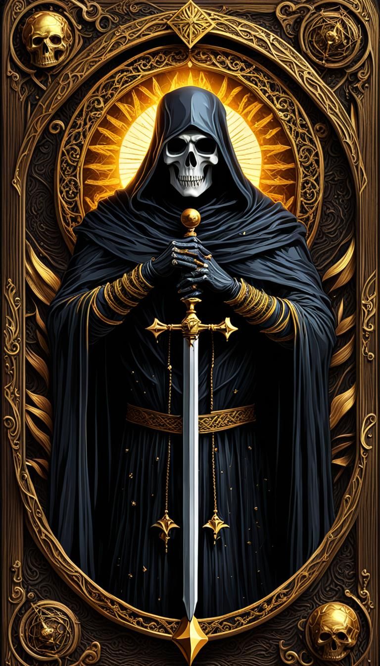 "The Death" Tarot Card