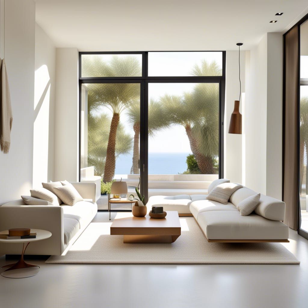 Minimalist Mediterranean Interior Design