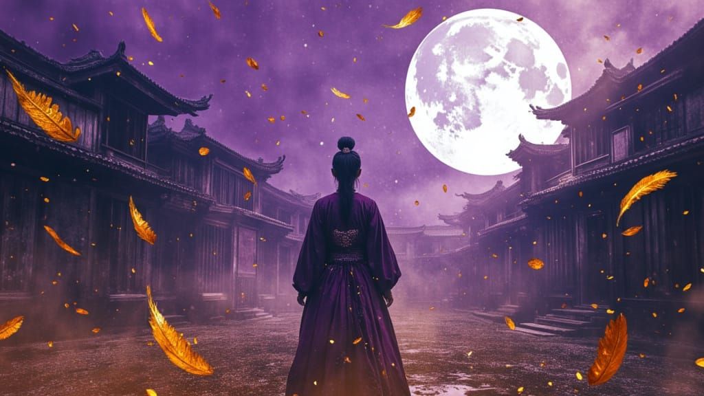 Cursed Village: A Dark Fantasy Warrior's Stand