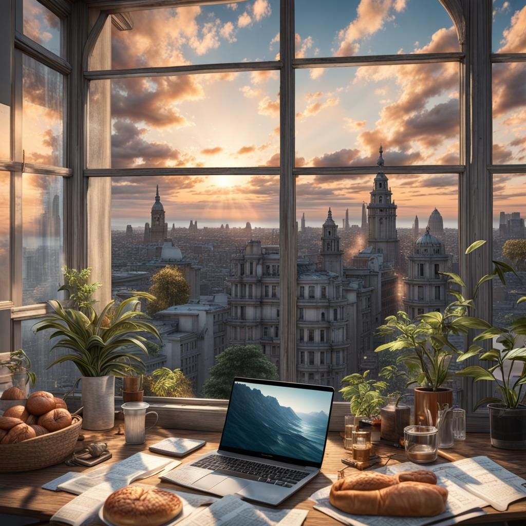 Photorealistic Image Generated from Simple Prompt