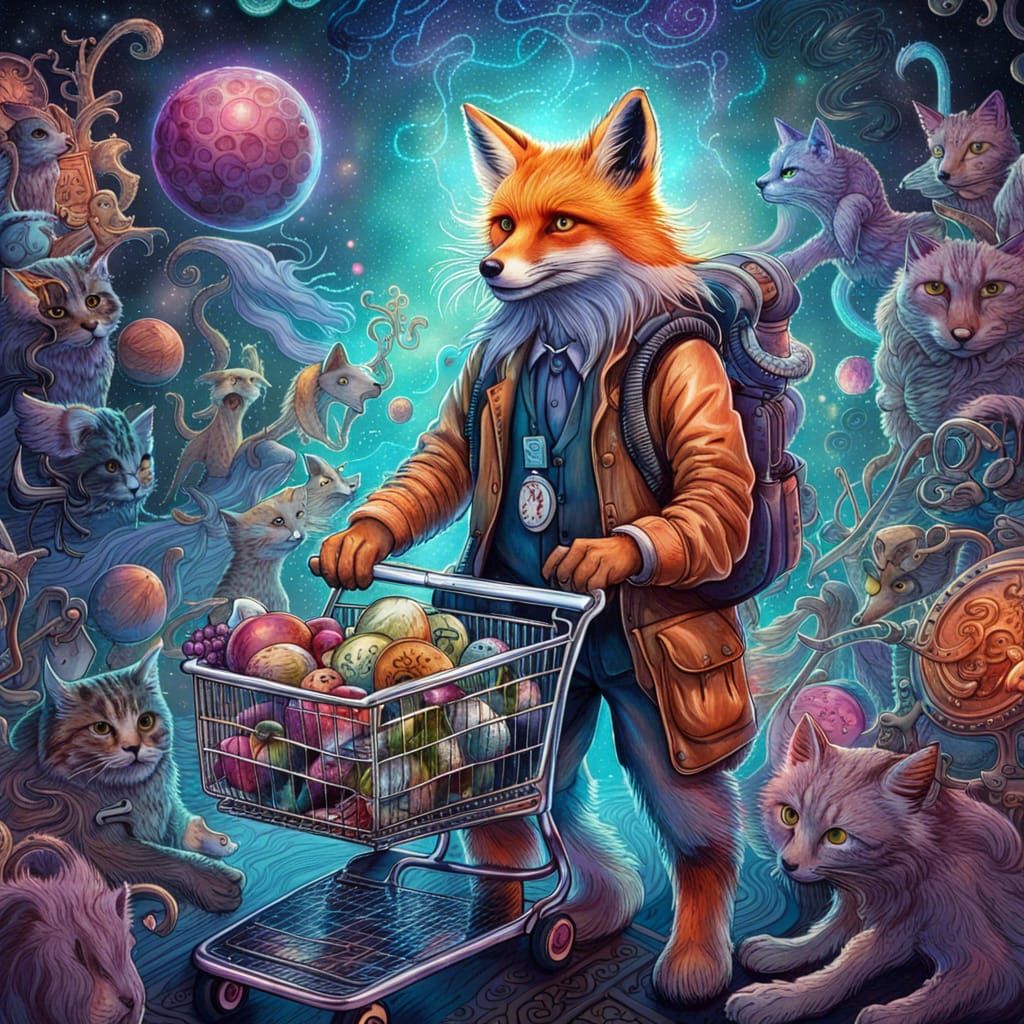 Shopping Fox